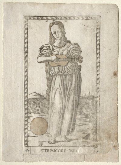 Tersicore (danza e canto) (dalla serie Tarocchi D: Apollo e le Muse, #13) da Master of the E Series Tarocchi