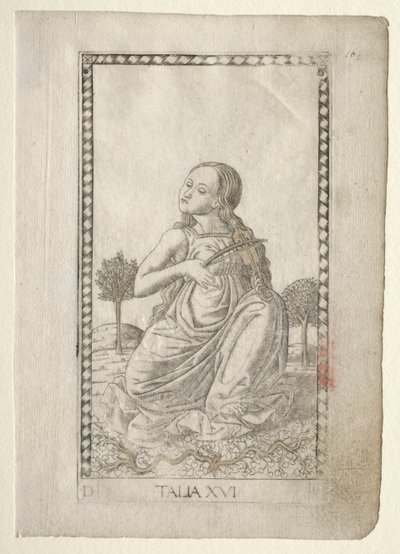 Talia (commedia, poesia pastorale) (dalla serie Tarocchi D: Apollo e le Muse, #16) da Master of the E Series Tarocchi