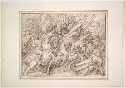 Scena di battaglia da Master of the Egmont Albums