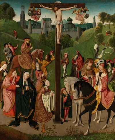 La Crocifissione da Master of the Figdor Deposition (circle of)