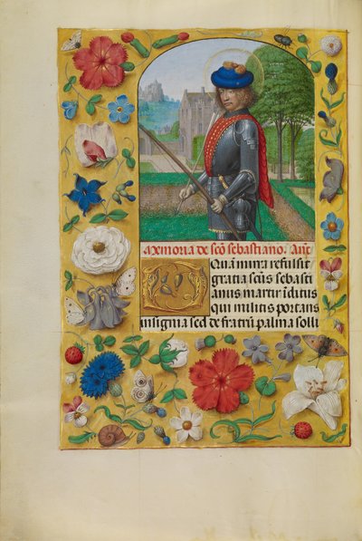 San Sebastiano da Master of the First Prayer Book of Maximilian