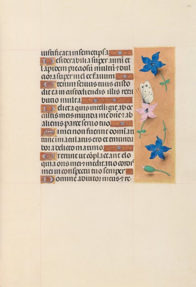 Ore di Isabella la Cattolica, Regina di Spagna: Fol. 102r, c. 1500 da Master of the First Prayerbook of Maximillian