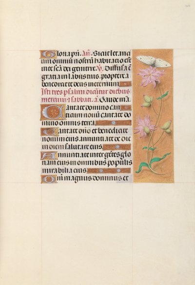Ore di Isabella la Cattolica, regina di Spagna: Fol. 107r, c. 1500 da Master of the First Prayerbook of Maximillian