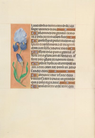 Ore di Isabella la Cattolica, Regina di Spagna: Fol. 107v, c. 1500 da Master of the First Prayerbook of Maximillian