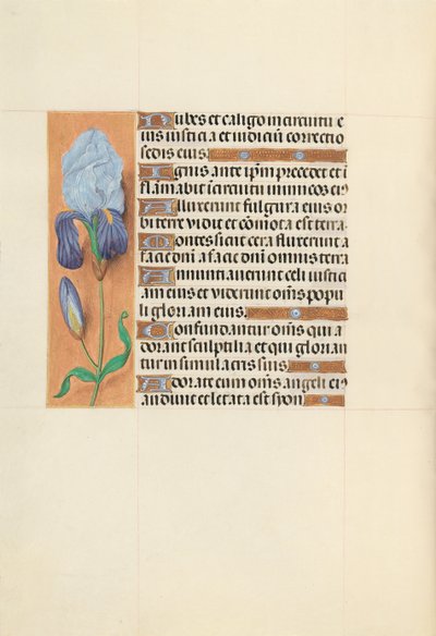 Ore di Isabella la Cattolica, Regina di Spagna: Fol. 108v, c. 1500 da Master of the First Prayerbook of Maximillian