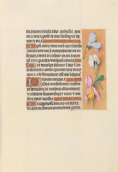 Ore di Isabella la Cattolica, regina di Spagna: Fol. 118r, c. 1500 da Master of the First Prayerbook of Maximillian