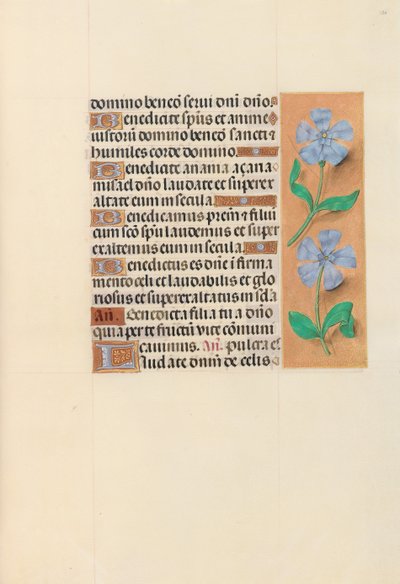 Ore della Regina Isabella la Cattolica, Regina di Spagna: Fol. 120r, c. 1500 da Master of the First Prayerbook of Maximillian