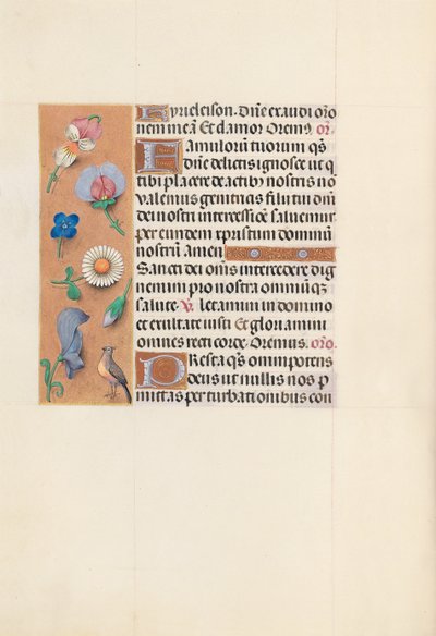 Ore della Regina Isabella la Cattolica, Regina di Spagna: Fol. 144v, c. 1500 da Master of the First Prayerbook of Maximillian