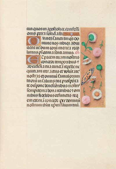 Ore della Regina Isabella la Cattolica, Regina di Spagna: Fol. 145r da Master of the First Prayerbook of Maximillian