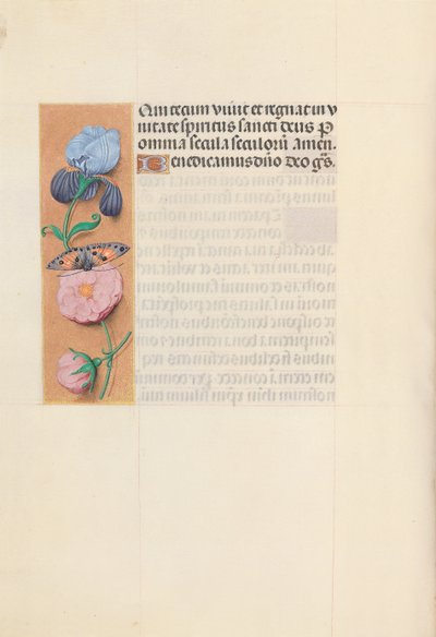 Ore di Isabella la Cattolica, Regina di Spagna: Fol. 145v, c. 1500 da Master of the First Prayerbook of Maximillian