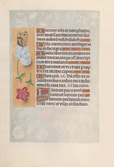 Ore di Isabella la Cattolica, Regina di Spagna: Fol. 147v da Master of the First Prayerbook of Maximillian