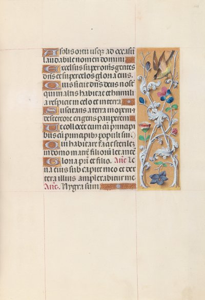 Ore di Isabella la Cattolica, Regina di Spagna: Fol. 148r, c. 1500 da Master of the First Prayerbook of Maximillian