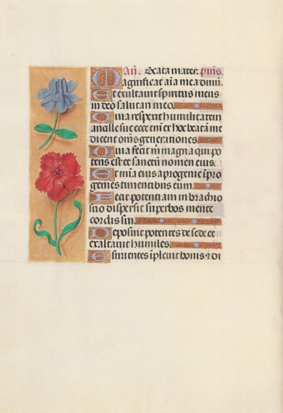 Ore di Isabella la Cattolica, Regina di Spagna: Fol. 151v, c. 1500 da Master of the First Prayerbook of Maximillian