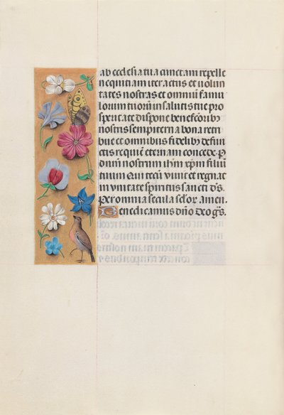 Ore di Isabella la Cattolica, Regina di Spagna: Fol. 158v, c. 1500 da Master of the First Prayerbook of Maximillian