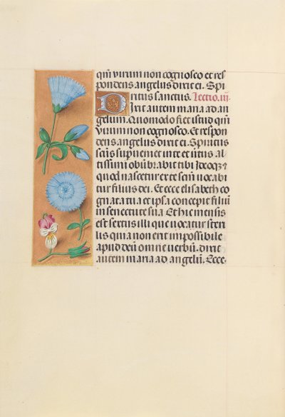 Ore di Isabella la Cattolica, regina di Spagna: Fol. 163v da Master of the First Prayerbook of Maximillian