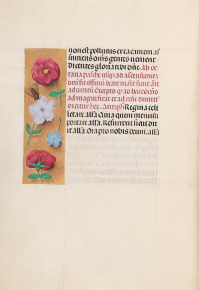 Ore di Isabella la Cattolica, Regina di Spagna: Fol. 166v, c. 1500 da Master of the First Prayerbook of Maximillian