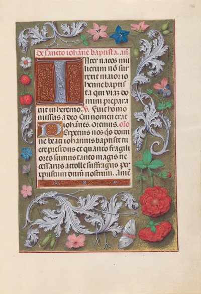 Ore di Isabella la Cattolica, Regina di Spagna: Fol. 170r, c. 1500 da Master of the First Prayerbook of Maximillian