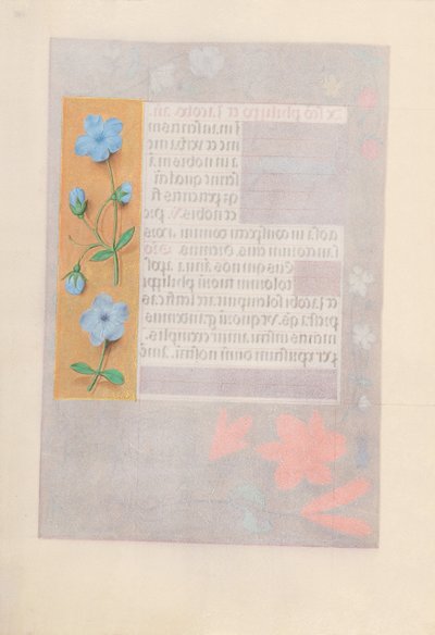 Ore di Isabella la Cattolica, Regina di Spagna: Fol. 176v, c. 1500 da Master of the First Prayerbook of Maximillian