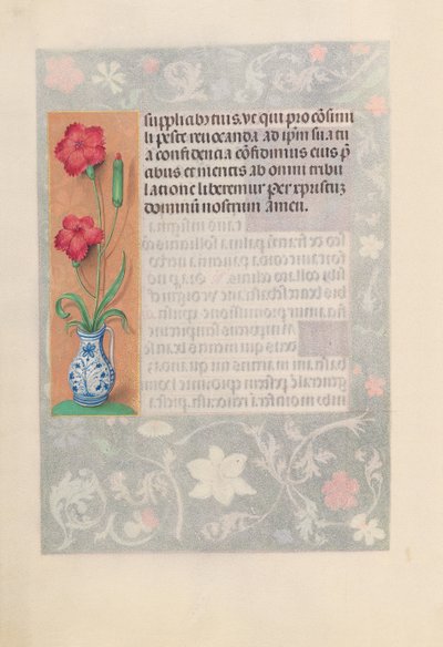 Ore di Isabella la Cattolica, Regina di Spagna: Fol. 178v, c. 1500 da Master of the First Prayerbook of Maximillian
