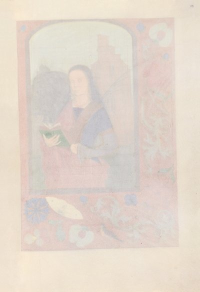 Ore di Isabella la Cattolica, Regina di Spagna: Fol. 191r da Master of the First Prayerbook of Maximillian