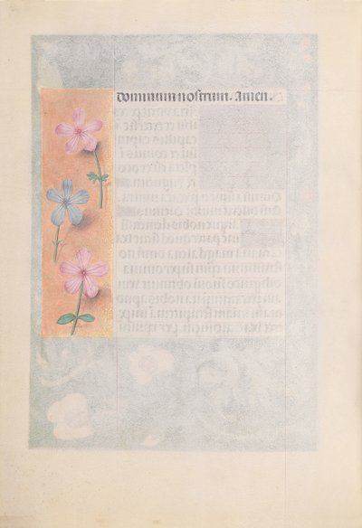 Ore di Isabella la Cattolica, Regina di Spagna: Fol. 194v da Master of the First Prayerbook of Maximillian