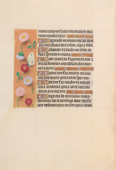 Ore di Isabella la Cattolica, Regina di Spagna: Fol. 209v da Master of the First Prayerbook of Maximillian