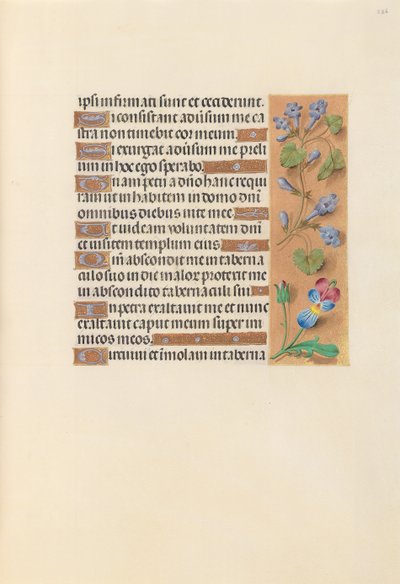 Ore di Isabella la Cattolica, Regina di Spagna: Fol. 236r, c. 1500 da Master of the First Prayerbook of Maximillian