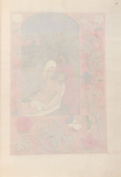 Ore di Isabella la Cattolica, Regina di Spagna: Fol. 261r, c. 1500 da Master of the First Prayerbook of Maximillian