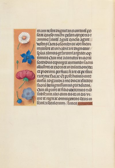 Ore di Isabella la Cattolica, Regina di Spagna: Fol. 263v, Messa di San Gregorio da Master of the First Prayerbook of Maximillian