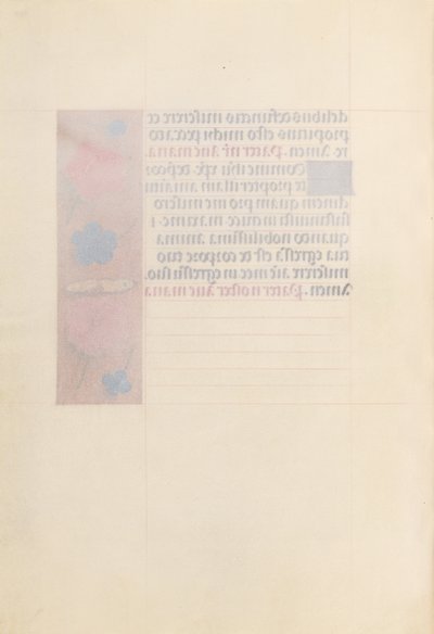Ore di Isabella la Cattolica, Regina di Spagna: Fol. 266v, San Bernardo..., c. 1500 da Master of the First Prayerbook of Maximillian