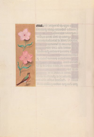 Ore di Isabella la Cattolica, regina di Spagna: Fol. 56v, c. 1500 da Master of the First Prayerbook of Maximillian