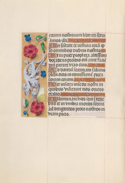 Ore di Isabella la Cattolica, Regina di Spagna: Fol. 59v, c. 1500 da Master of the First Prayerbook of Maximillian