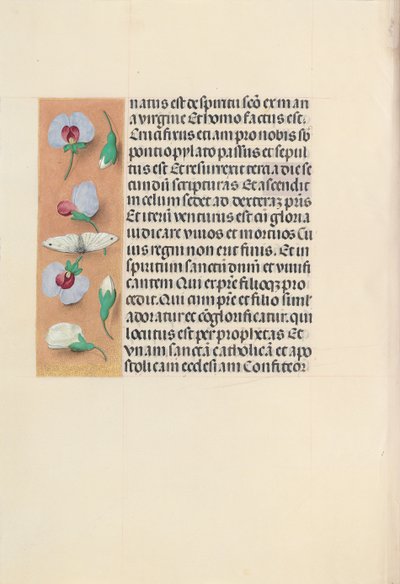 Ore di Isabella la Cattolica, Regina di Spagna: Fol. 91v, c. 1500 da Master of the First Prayerbook of Maximillian