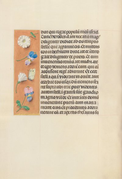 Ore di Isabella la Cattolica, Regina di Spagna: Fol. 95v, c. 1500 da Master of the First Prayerbook of Maximillian