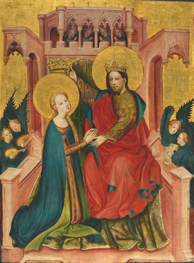 Incoronazione della Vergine da Master of the Fröndenberg Altarpiece