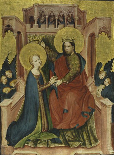 Incoronazione della Vergine da Master of the Fröndenberg Altarpiece