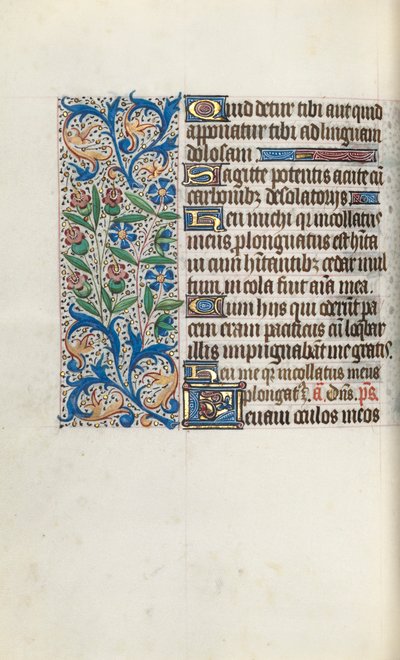 Libro delle Ore Uso di Rouen: fol. 104v da Master of the Geneva Latini