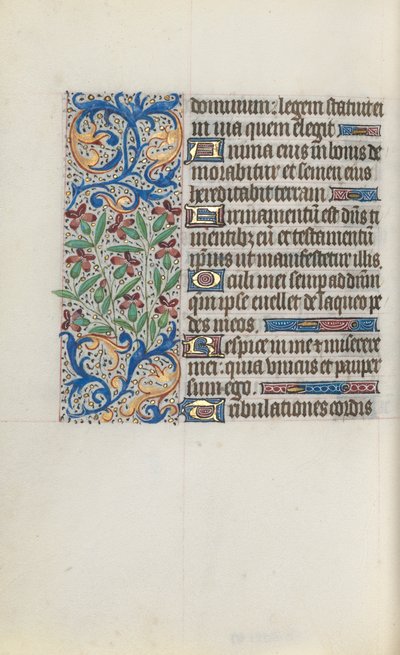 Libro delle Ore Uso di Rouen: fol. 119v da Master of the Geneva Latini