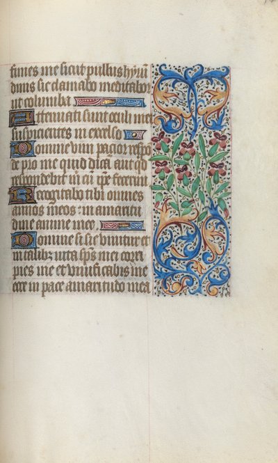 Libro delle Ore Uso di Rouen: fol. 140r, c. 1470 da Master of the Geneva Latini