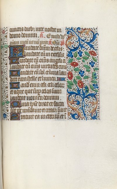Libro delle Ore Uso di Rouen: fol. 141r, c. 1470 da Master of the Geneva Latini