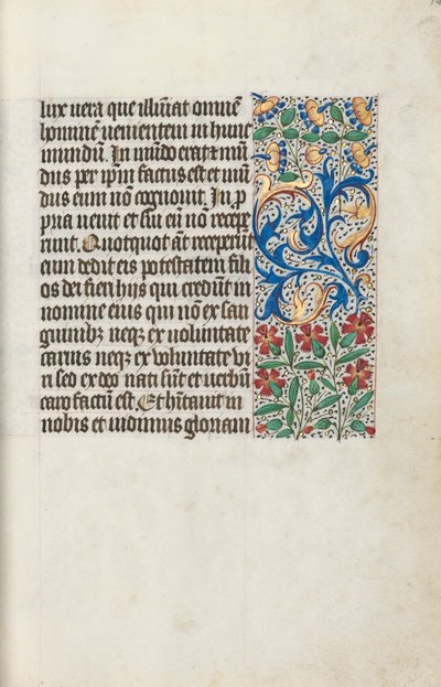 Libro delle Ore Uso di Rouen: fol. 14r, c. 1470 da Master of the Geneva Latini