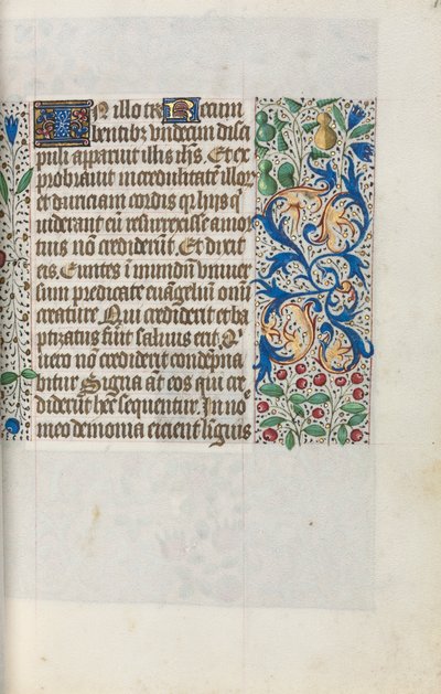 Libro delle Ore Uso di Rouen: fol. 18r da Master of the Geneva Latini