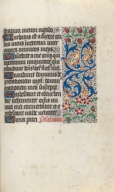 Libro delle Ore Uso di Rouen: fol. 81r da Master of the Geneva Latini