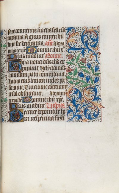 Libro delle Ore Uso di Rouen: fol. 98r, c. 1470 da Master of the Geneva Latini
