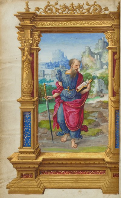 San Paolo da Master of the Getty Epistles