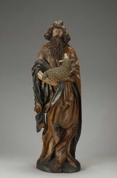 San Giovanni Battista (parzialmente policromo) da Master of the Harburger Altar