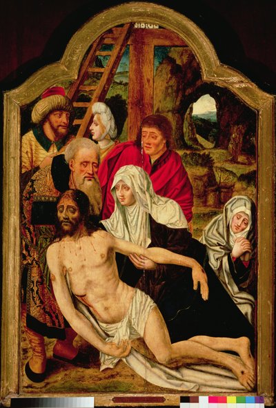 Deposizione dalla croce da Master of the Holy Blood