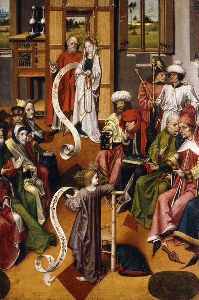 La presentazione al tempio da Master of the Iserlohn Altar