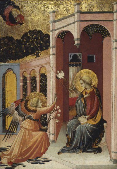 Annunciazione, c.1430-40 da Master of the Judgement of Paris