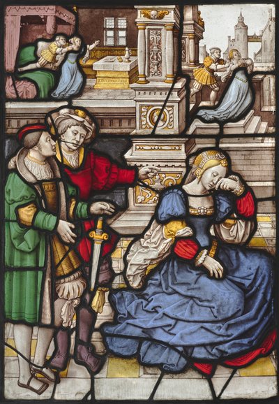 La storia di Lucrezia da Master of the Kanis Triptych